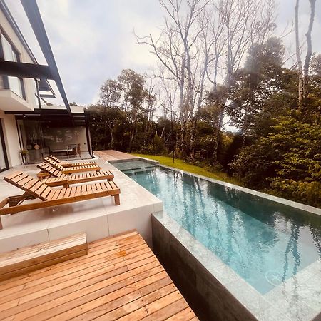 Paraiso Em Rancho Queimado Com Piscina Aquecida Exterior foto