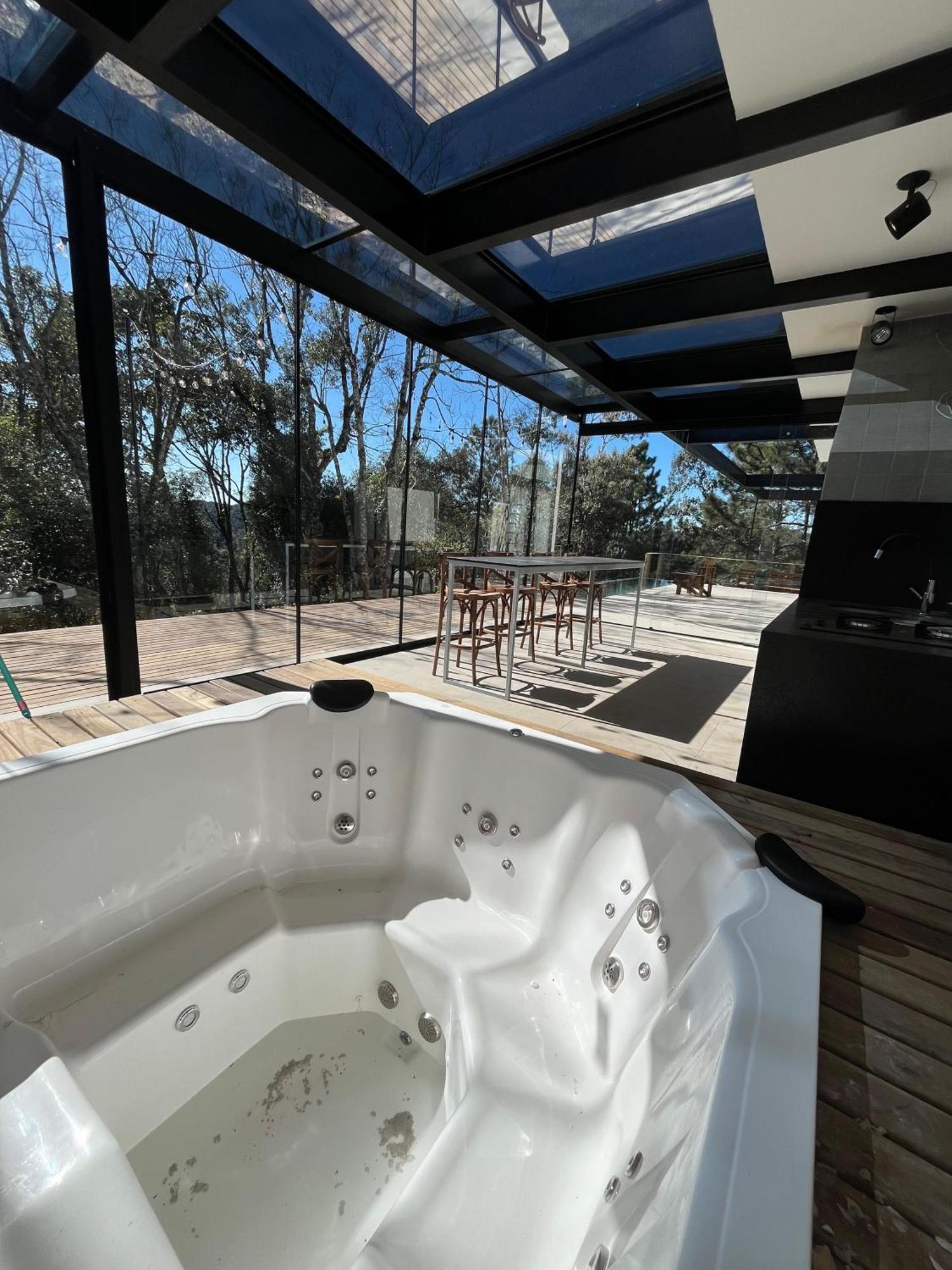 Paraiso Em Rancho Queimado Com Piscina Aquecida Exterior foto